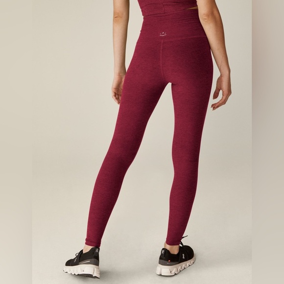 Beyond Yoga Spacedye Vitalize Full Length Legging Size Medium Bordeaux Heather - Picture 2 of 11